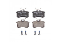 Brake Pad Set, disc brake ATE Ceramic 13.0470-2886.2