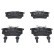 Brake Pad Set, disc brake ATE Ceramic 13.0470-2886.2, Thumbnail 4