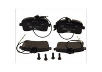 Brake Pad Set, disc brake ATE Ceramic 13.0470-2891.2
