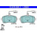 Brake Pad Set, disc brake ATE Ceramic 13.0470-2891.2, Thumbnail 3