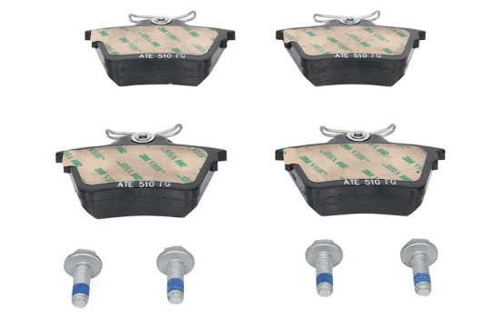 Brake Pad Set, disc brake ATE Ceramic 13.0470-2893.2, Image 3