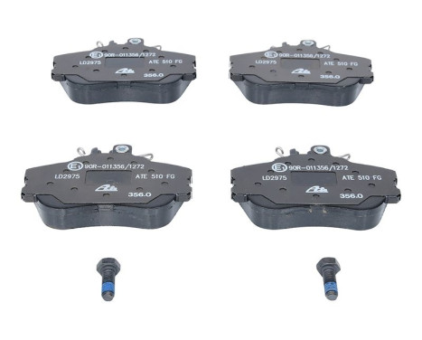 Brake Pad Set, disc brake ATE Ceramic 13.0470-2975.2, Image 3