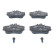 Brake Pad Set, disc brake ATE Ceramic 13.0470-2975.2, Thumbnail 3