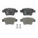 Brake Pad Set, disc brake ATE Ceramic 13.0470-3813.2