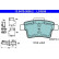 Brake Pad Set, disc brake ATE Ceramic 13.0470-3836.2, Thumbnail 2