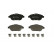 Brake Pad Set, disc brake ATE Ceramic 13.0470-3855.2