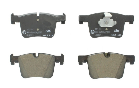 Brake Pad Set, disc brake ATE Ceramic 13.0470-3857.2