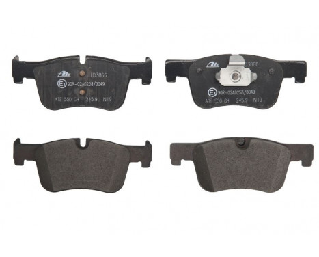 Brake Pad Set, disc brake ATE Ceramic 13.0470-3866.2