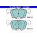 Brake Pad Set, disc brake ATE Ceramic 13.0470-3866.2, Thumbnail 2