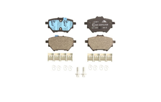 Brake Pad Set, disc brake ATE Ceramic 13.0470-3871.2