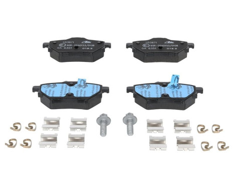 Brake Pad Set, disc brake ATE Ceramic 13.0470-3871.2, Image 3