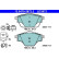 Brake Pad Set, disc brake ATE Ceramic 13.0470-3872.2, Thumbnail 2