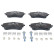 Brake Pad Set, disc brake ATE Ceramic 13.0470-3880.2, Thumbnail 2