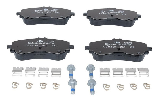 Brake Pad Set, disc brake ATE Ceramic 13.0470-3880.2, Image 2
