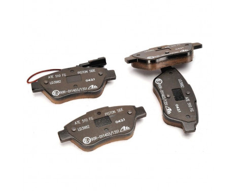 Brake Pad Set, disc brake ATE Ceramic 13.0470-3982.2