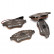 Brake Pad Set, disc brake ATE Ceramic 13.0470-3982.2