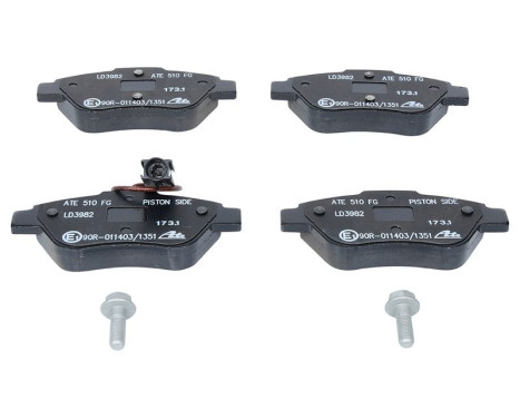 Brake Pad Set, disc brake ATE Ceramic 13.0470-3982.2, Image 4