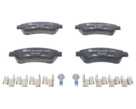 Brake Pad Set, disc brake ATE Ceramic 13.0470-3994.2, Image 4