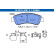 Brake Pad Set, disc brake ATE Ceramic 13.0470-3994.2, Thumbnail 4