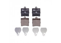 Brake Pad Set, disc brake ATE Ceramic 13.0470-4064.2