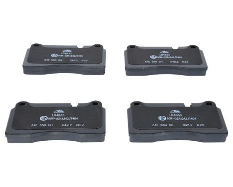 Brake Pad Set, disc brake ATE Ceramic 13.0470-4833.2, Image 3