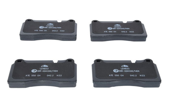 Brake Pad Set, disc brake ATE Ceramic 13.0470-4833.2, Image 3