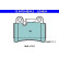 Brake Pad Set, disc brake ATE Ceramic 13.0470-4834.2