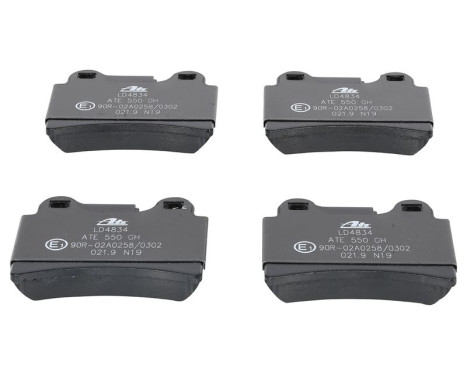 Brake Pad Set, disc brake ATE Ceramic 13.0470-4834.2, Image 2