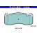 Brake Pad Set, disc brake ATE Ceramic 13.0470-4848.2