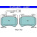 Brake Pad Set, disc brake ATE Ceramic 13.0470-4867.2, Thumbnail 2