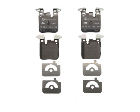 Brake Pad Set, disc brake ATE Ceramic 13.0470-4874.2