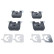 Brake Pad Set, disc brake ATE Ceramic 13.0470-4874.2, Thumbnail 3