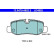 Brake Pad Set, disc brake ATE Ceramic 13.0470-4882.2, Thumbnail 2