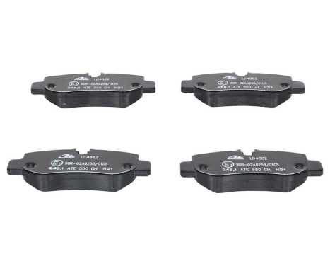 Brake Pad Set, disc brake ATE Ceramic 13.0470-4882.2, Image 3