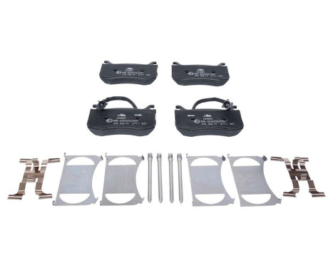 Brake Pad Set, disc brake ATE Ceramic 13.0470-4893.2, Image 2