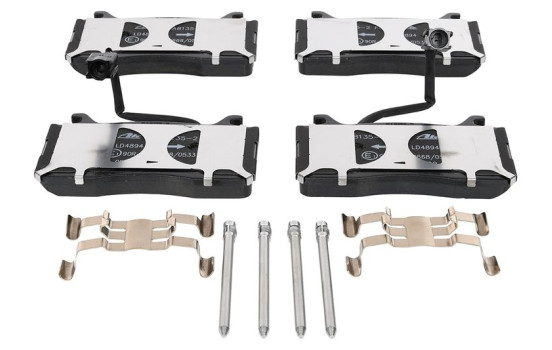 Brake Pad Set, disc brake ATE Ceramic 13.0470-4894.2, Image 2
