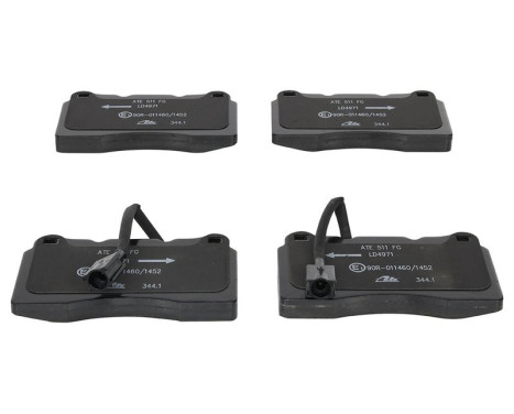 Brake Pad Set, disc brake ATE Ceramic 13.0470-4971.2, Image 4