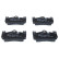 Brake Pad Set, disc brake ATE Ceramic 13.0470-4976.2, Thumbnail 2