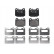 Brake Pad Set, disc brake ATE Ceramic 13.0470-4977.2