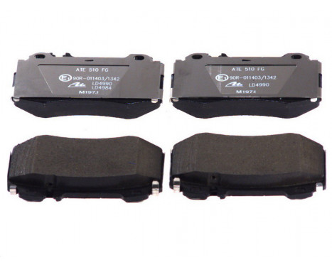 Brake Pad Set, disc brake ATE Ceramic 13.0470-4990.2