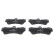 Brake Pad Set, disc brake ATE Ceramic 13.0470-4992.2, Thumbnail 4