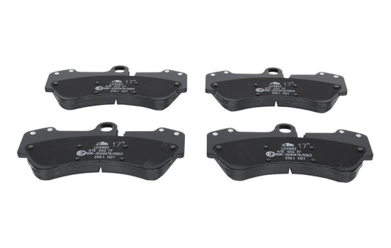 Brake Pad Set, disc brake ATE Ceramic 13.0470-4992.2, Image 4