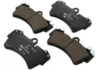 Brake Pad Set, disc brake ATE Ceramic 13.0470-4993.2