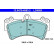 Brake Pad Set, disc brake ATE Ceramic 13.0470-4993.2, Thumbnail 3