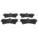 Brake Pad Set, disc brake ATE Ceramic 13.0470-4993.2, Thumbnail 4