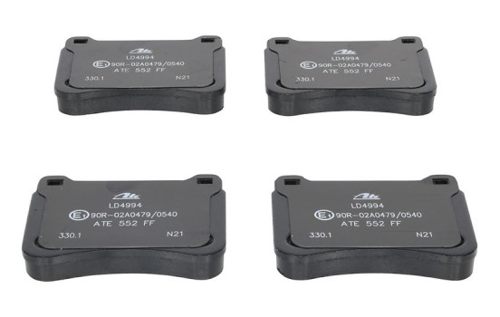 Brake Pad Set, disc brake ATE Ceramic 13.0470-4994.2, Image 4