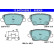 Brake Pad Set, disc brake ATE Ceramic 13.0470-5509.2