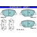 Brake Pad Set, disc brake ATE Ceramic 13.0470-5511.2