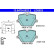 Brake Pad Set, disc brake ATE Ceramic 13.0470-5523.2