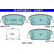 Brake Pad Set, disc brake ATE Ceramic 13.0470-5651.2, Thumbnail 2